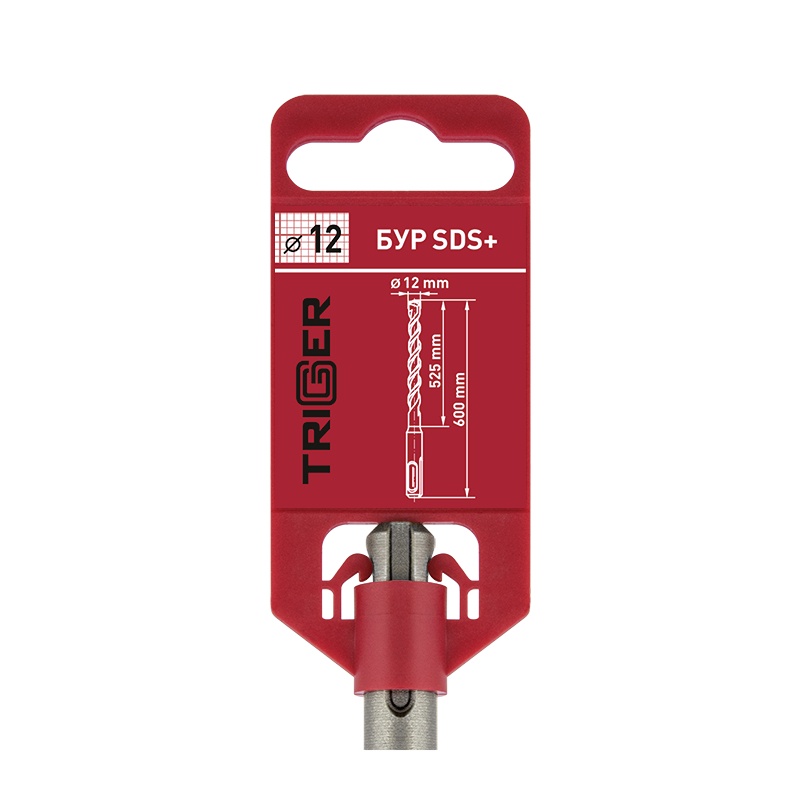 Бур Trigger 78298 SDS+12х525/600 мм