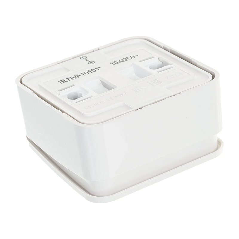 Выключатель о/у Blanca BLNVA101011, 1 клавиша, б/инд, белый