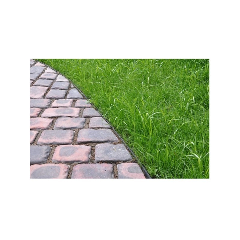 Бордюр тротуарный Standartpark New Fix PRO пластик, черный (3000х85х60 мм)