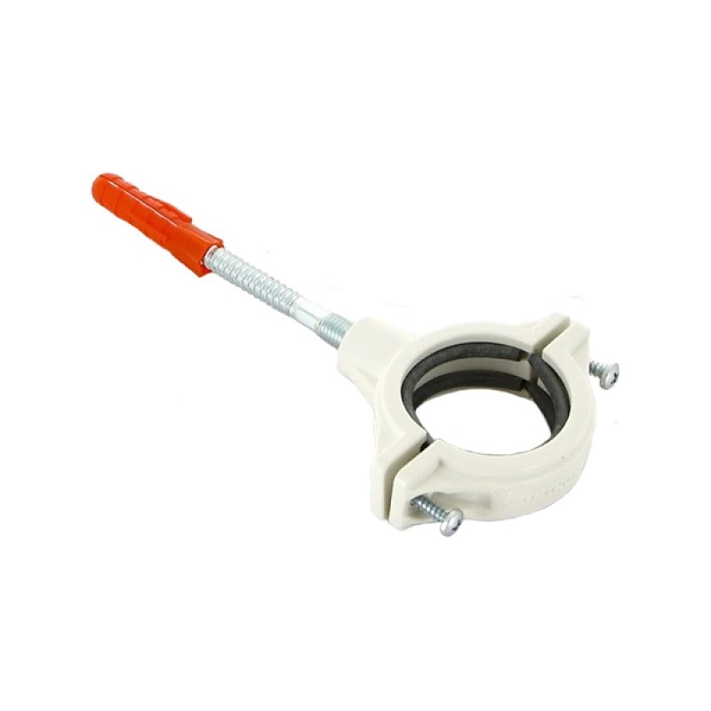 Хомут пластиковый для шумопоглощения канализационных труб d=50 мм