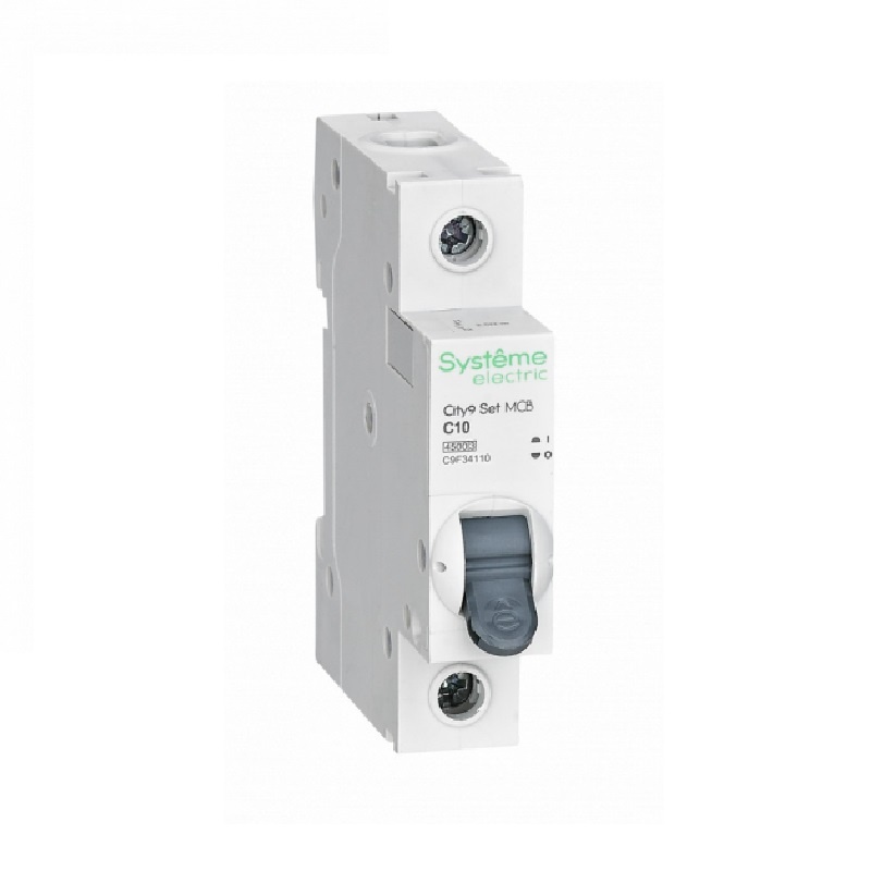Выключатель автоматический City9 4,5кА, С 10А, 1П. SE C9F34110