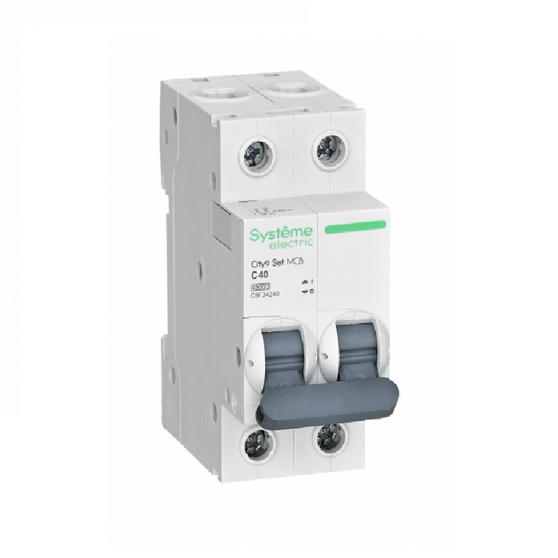 Выключатель автоматический City9 4,5кА, С 40А, 2П. SE C9F34240