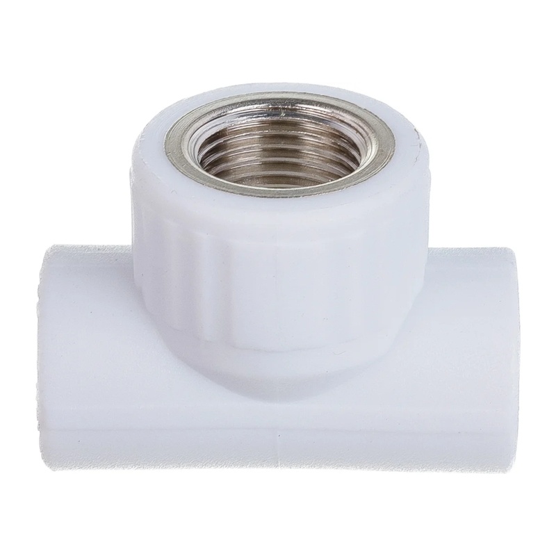 Тройник комбинированный Valfex латунная резьба 20х1/2" ВР