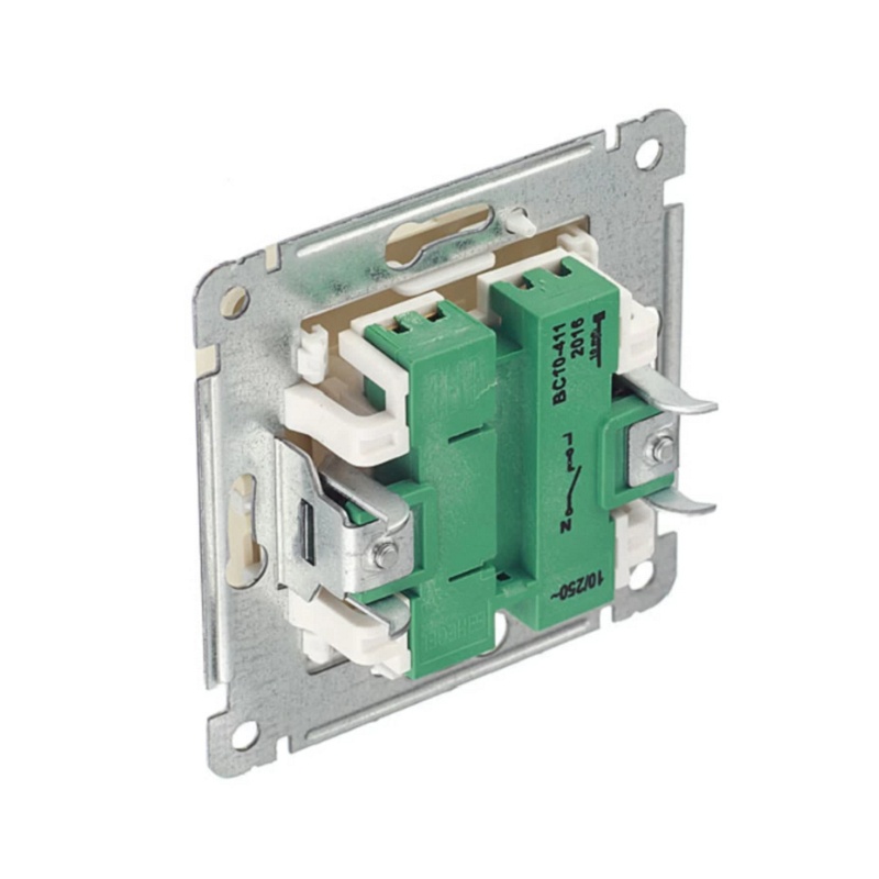 Выключатель с/у Master ВС10-411-01, 1 клавиша, б/инд, слоновая кость