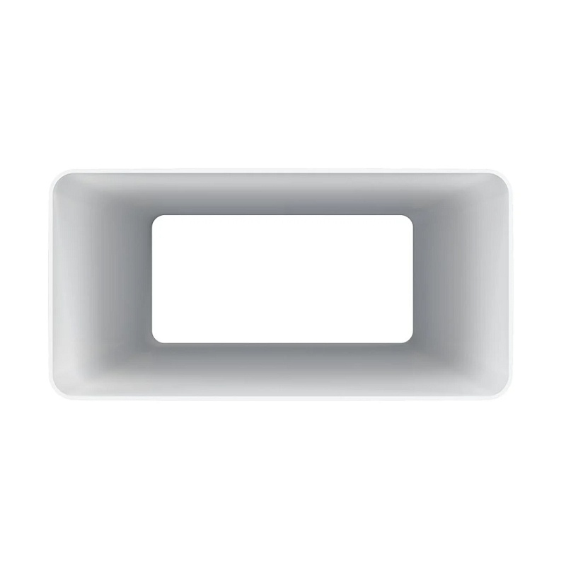 Канал (воздуховод) плоский Era 620ВП1, 204х60 мм (1 м), пластик