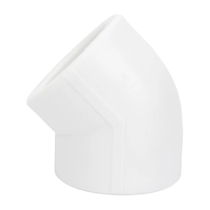 Угольник Valfex полипропилен  50 мм, 45°