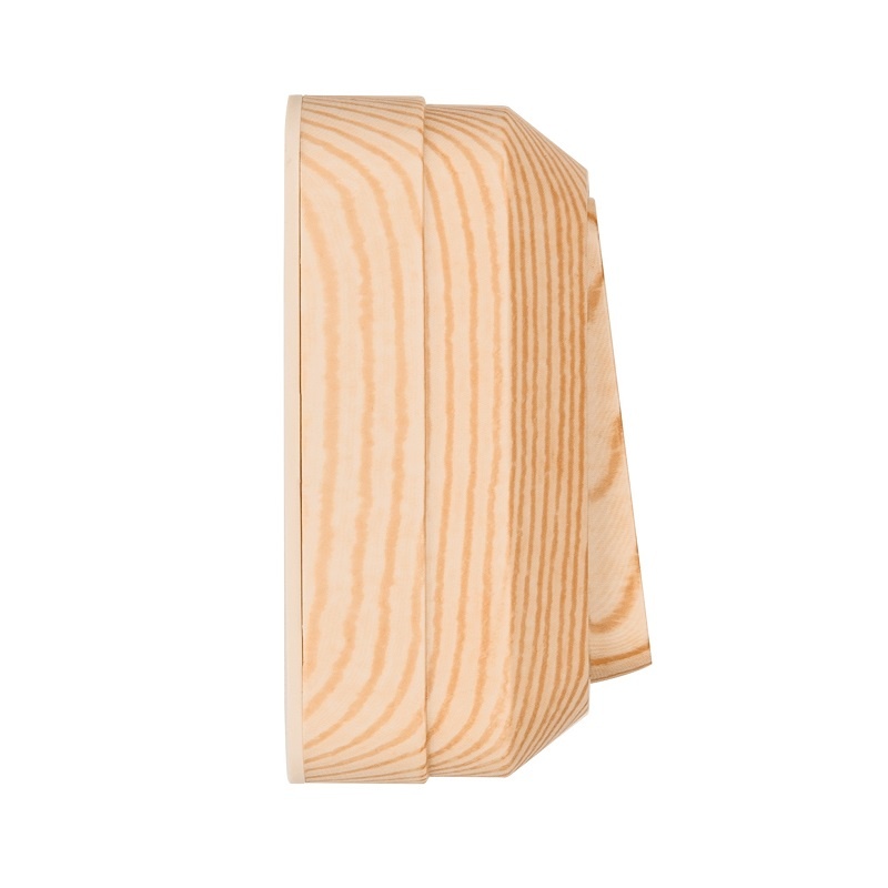 Выключатель о/у Ладога SQ1801-0047, 1 клавиша, с/инд, светлое дерево