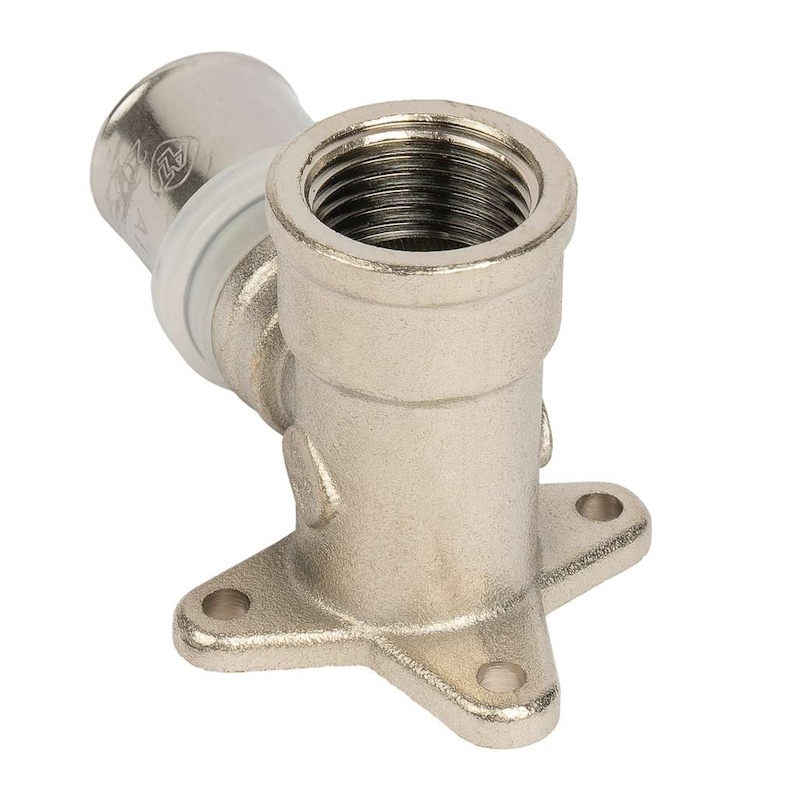 Угольник пресс Altstream для м/п, с креплением 20х1/2" ВР