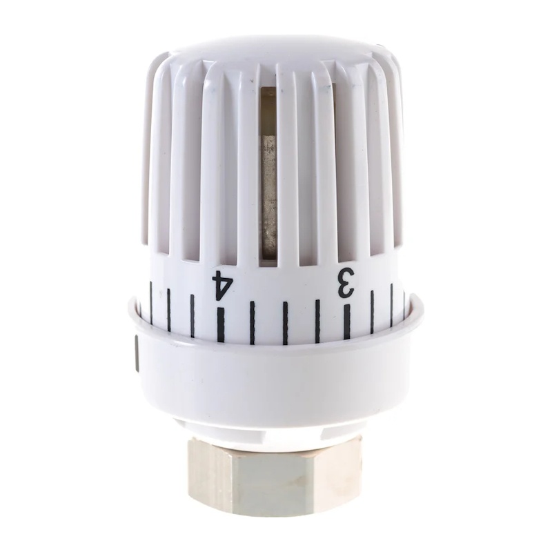 Комплект термостатический для радиатора Stream Thermo, 3/4", угловой