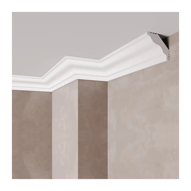 Плинтус потолочный Solid С12/35, 27х32х2000 мм