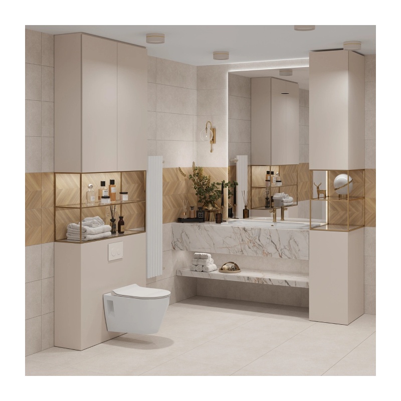 Унитаз подвесной Керамин Бари, 550х380х375 мм