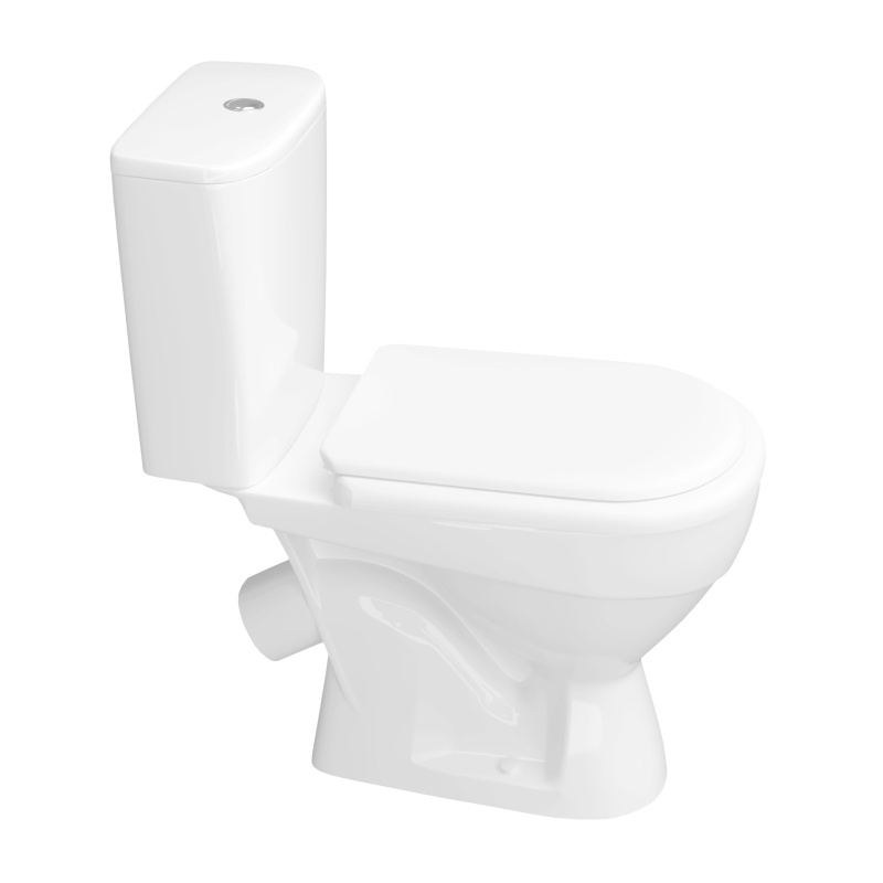 Унитаз-компакт Керамин Толедо, косой выпуск, 650х345х745 мм