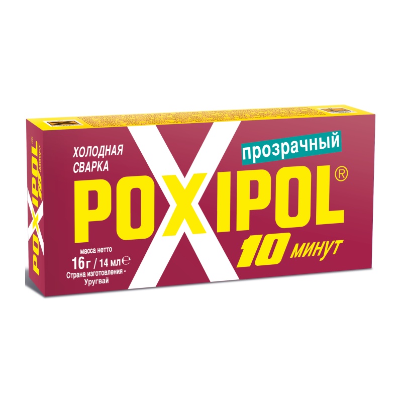 Клей Poxipol Холодная сварка прозрачный (14 мл)