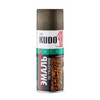 Эмаль по ржавчине Kudo KU-3008 молотковая серебристо-коричн. (0,52 л)