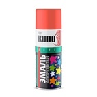 Эмаль Kudo KU-1206 флуоресцентная оранжево-красная (0,52 л)