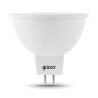 Лампа светодиодная Gauss Black LED GU5.3, 7Вт, 4100К, нейтральный свет