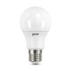 Лампа светодиодная Gauss Black LED E27, груша А60, 12Вт, 4100К, хол.белый