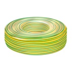 Провод ПуВнг-LS (ПВ-1) 1х10мм2, желто-зеленый (бухта-100 п.м.) ГОСТ 31947-2012