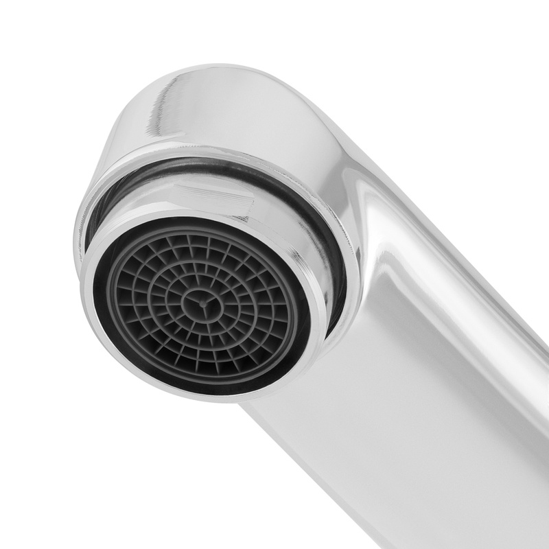 Смеситель для ванны Mix&Fix Delta 2907 с аксесуарами, L-излив 350 мм