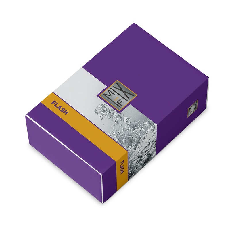 Смеситель для ванны Mix&Fix Flash 5107 с аксессуарами, L- излив 350мм