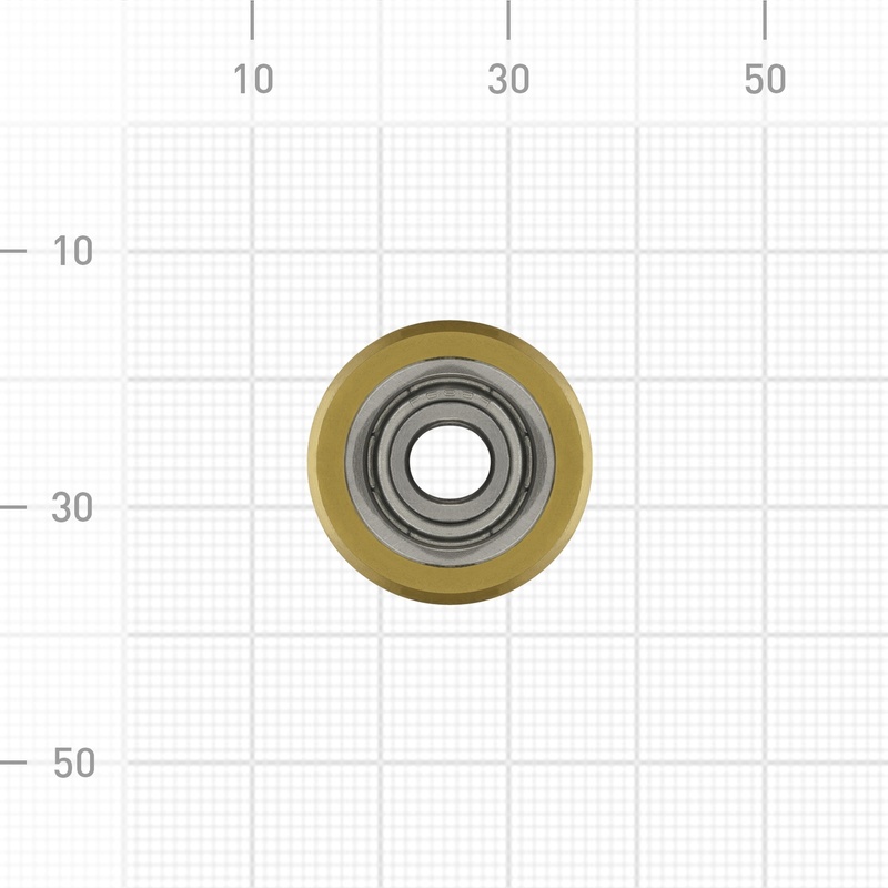 Запасной ролик Варяг 55187 для плиткореза Варяг 55134, 22х6х6 мм