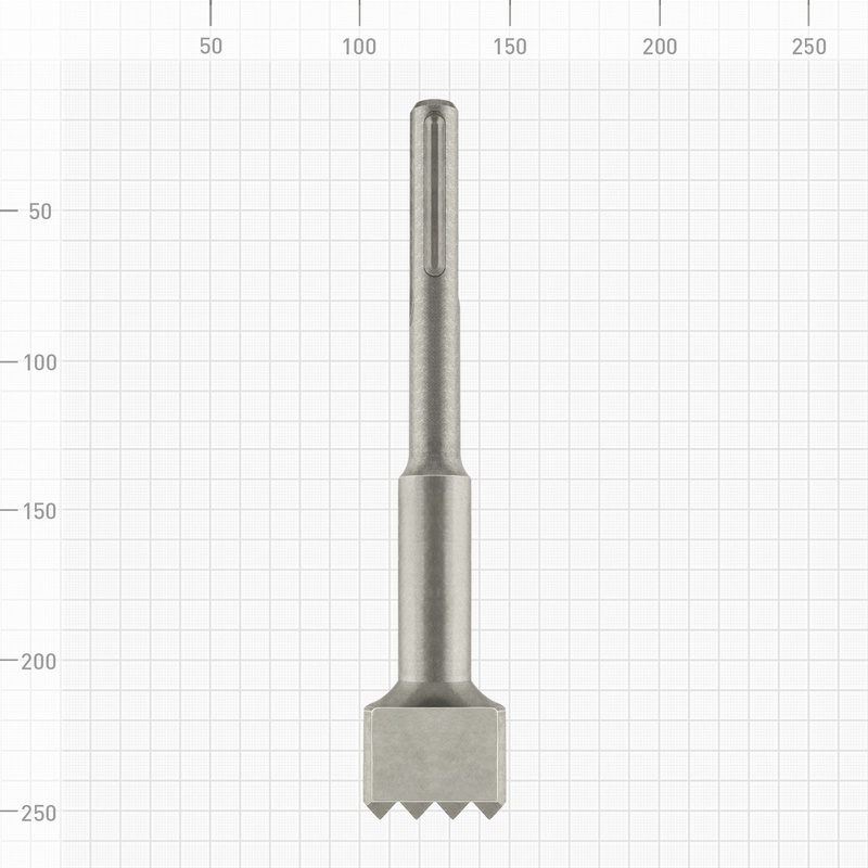 Зубило-бучарда Trigger 78600 SDS-Max, 240 мм, Т16