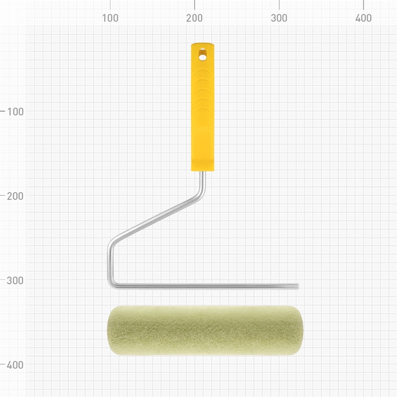Валик Biber 32513, полиакрил, с бюгелем, ворс 11 мм, 230 мм