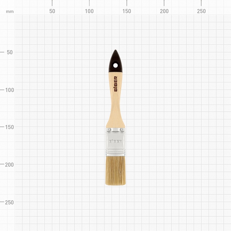 Кисть флейцевая Biber 31122 Стандарт 25 мм