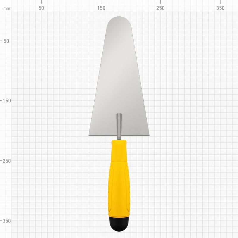 Кельма полукруглая Biber 35460 200 мм