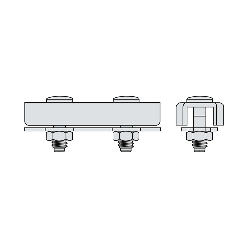 Зажим троса SWFS Duplex M5 (2 шт)