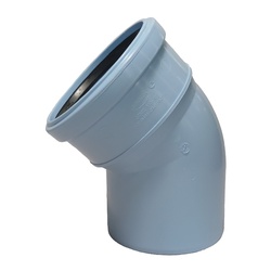 Отвод д/внутреннего водостока d=110мм 45гр, полипропилен