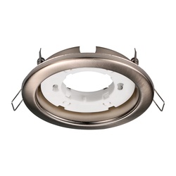 Светильник встраиваемый под GX53, IP20, сатин хром