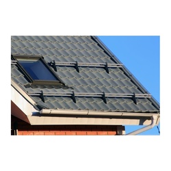 Снегозадержатель трубчатый для металлочерепицы, RAL 3005, 3 м