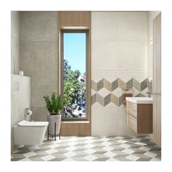 Керамогранит Керамин Темпо 7, матовый, белый, 600х600х9 мм