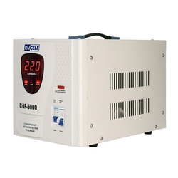 Стабилизатор напряжения Rucelf СтАР-5000 5кВА, 140-260В, релейный, однофазный, переносной