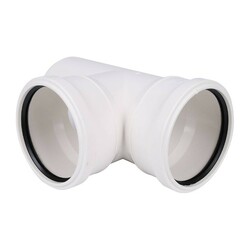 Тройник внутренний шумопоглощающий d=110х110 мм, 87 градусов