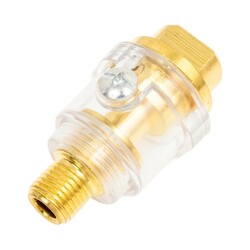 Пневмолубрикатор Elitech 014800, масло 3,5 мл, 1/4" НР/ВР, Рапид