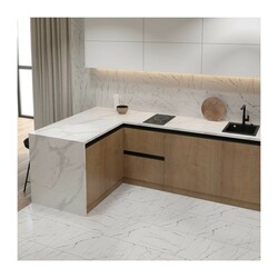 Плитка напольная Axima Рим, белый мрамор, 400х400х9 мм