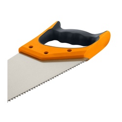 Ножовка по дереву Варяг 85677 3х гранная заточка, средний зуб, 500 мм