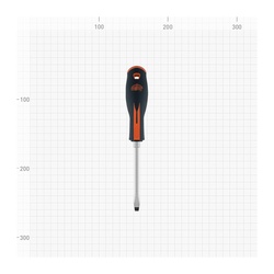 Отвертка Варяг 86035 шестигранный стержень SL 6,5х100 мм