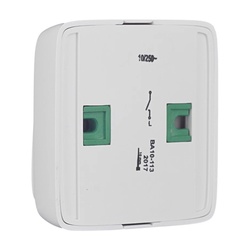 Выключатель о/у Alfa ВА10-113, 1 клавиша, б/инд, белый