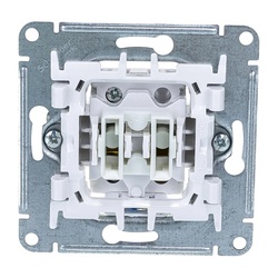 Переключатель с/у Atlasdesign ATN000163, 1 клавиша, с/инд, белый