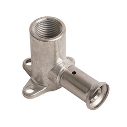 Угольник пресс Altstream для м/п, с креплением 20х1/2" ВР