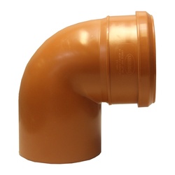 Отвод наружный Sinikon, d=110 мм, 87 градусов