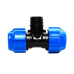 Тройник компрессионный, комбинированный PN16 НР 32х3/4"