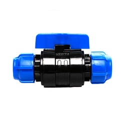 Кран шаровый компрессионный PN16 d=20 мм