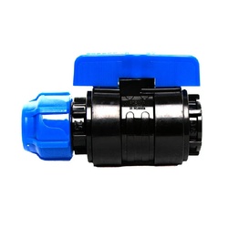 Кран шаровый компрессионный, комбинированный PN16 ВР 20х1/2"