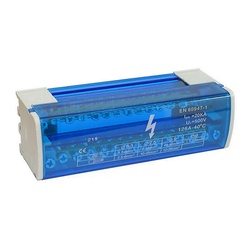 Блок модульный распределительный на DIN-рейку 125А, 2П (2x15)