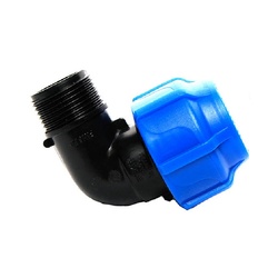 Отвод Spektr компрессионный, комбинированный PN16 НР 25х1/2"