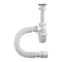 Сифон бутылочный Orio А-32059, 1 1/4"х40мм, решетка d=63мм